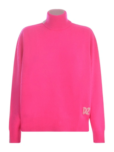 Dsquared2 Two-tone Sweater In Multicolor