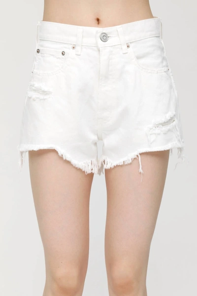 Moussy Montclair Shorts In White