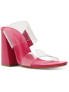 Schutz Victorie Dual-band Slide Sandals In Multi