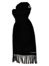 Y/PROJECT CHAIN SCARVES, FOULARDS BLACK