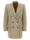 ISABEL MARANT FLOYD COATS, TRENCH COATS BEIGE