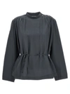 LEMAIRE SOFT SHIRT, BLOUSE GRAY