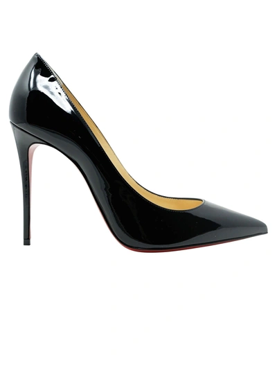 Christian Louboutin Kate Patent Leather Pumps 100 In Black