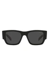 Prada 54mm Square Sunglasses In Dark Grey