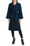 Belle & Bloom Stay Wild Oversize Wool Coat In Dark Teal