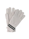 Canada Goose Striped Knit Gloves In Pink