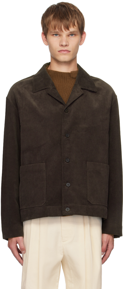 Le17septembre Brown Button Jacket