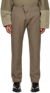 JAN-JAN VAN ESSCHE TAUPE #70 TROUSERS