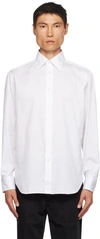Tom Ford Long-sleeve Button-up Shirt In White