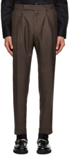 PAUL SMITH BROWN GENTS TROUSERS