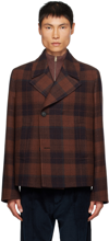 PAUL SMITH RED CHECK COAT