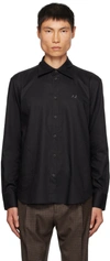 PAUL SMITH BLACK COMMISSION EDITION EMBROIDERED SHIRT