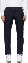 Carhartt Navy Sid Trousers In 1c Dark Navy