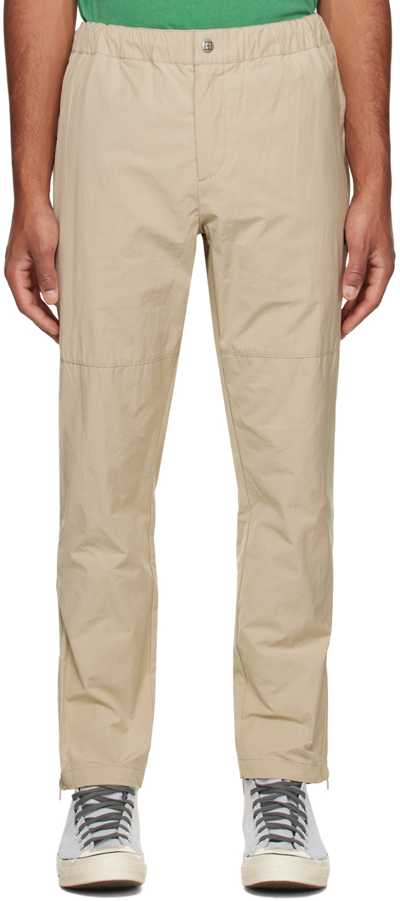 Ksubi Beige Axiom Trousers In Tan