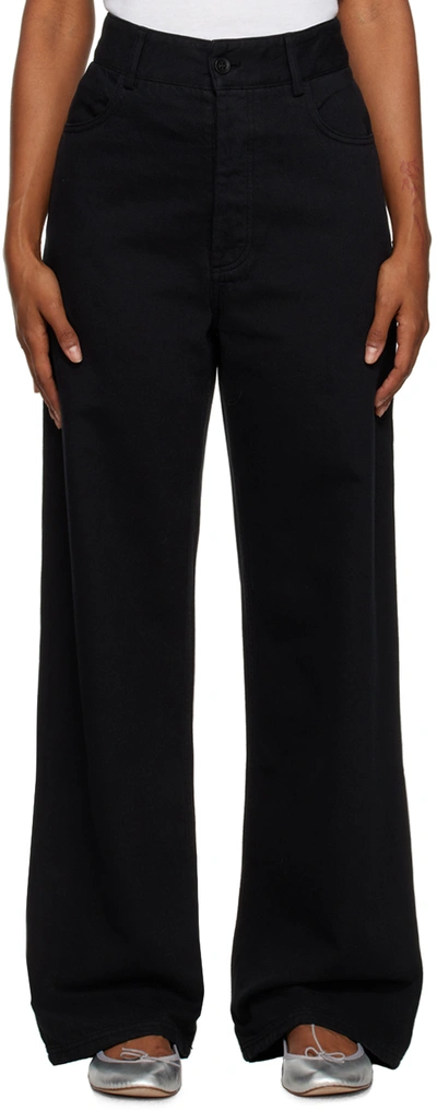 Baserange Black Navalo Trousers