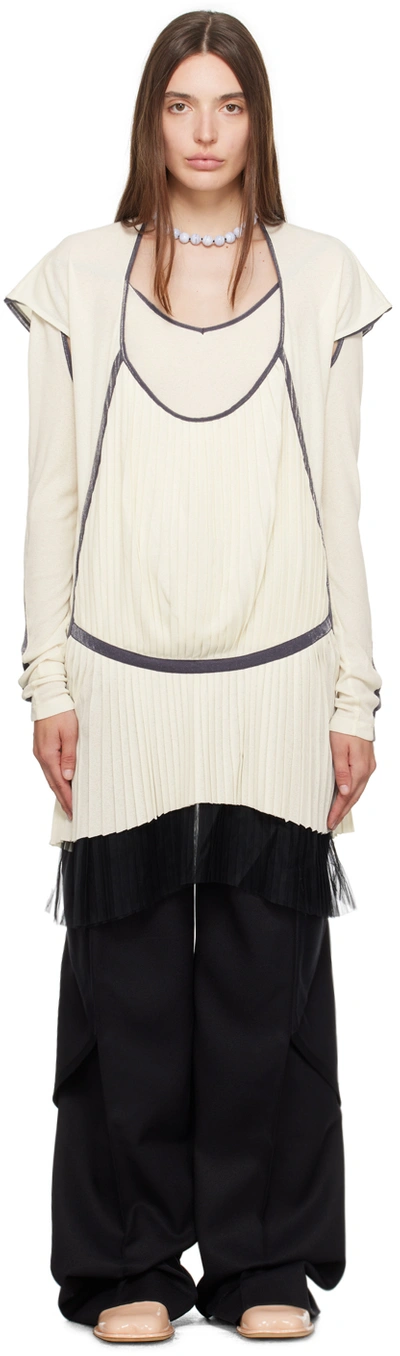 KIKO KOSTADINOV OFF-WHITE BENJAMIN BLOUSE