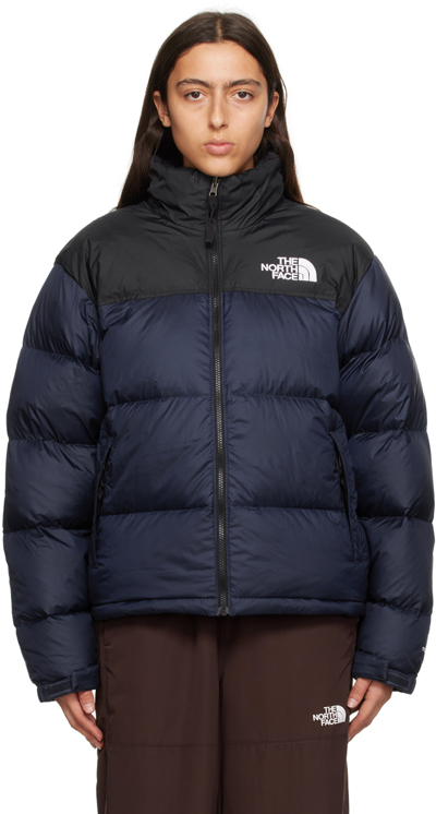 The North Face 1996 Retro Nuptse Jacket In Summit Navy Black