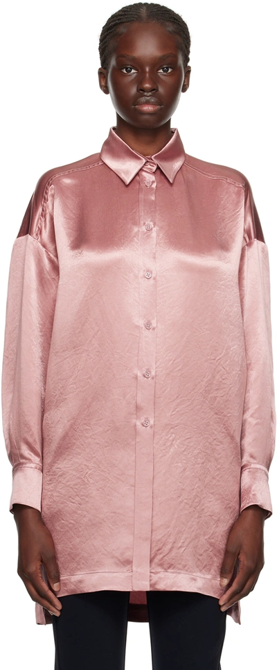 Max Mara Pink Bacio Shirt In 069 Pink