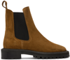 STAUD TAN DUTCH CHELSEA BOOTS