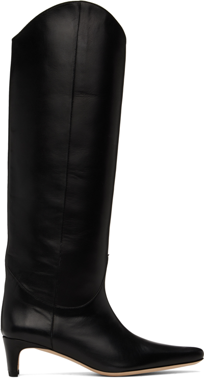 Staud Black Wally Boots