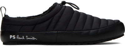 Ps By Paul Smith Ps Paul Smith Larsen Mule Slippers In Black