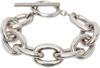 ISABEL MARANT SILVER CABLE CHAIN BRACELET