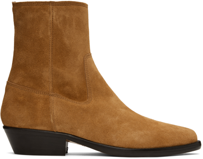 Isabel Marant Okuni Suede Low Boots In Brown