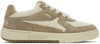 PALM ANGELS OFF-WHITE & BEIGE UNIVERSITY SNEAKERS