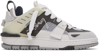 Axel Arigato Gray Patchwork Sneakers In White/grey