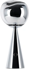 Tom Dixon Silver Melt Portable Table Lamp In Silver