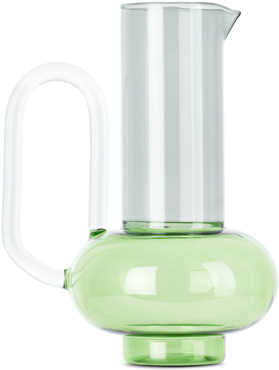 Tom Dixon Green Bump Jug In Bump Green