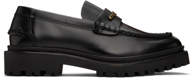 Isabel Marant Frezza Chunky Leather Loafers In Black