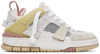 Axel Arigato Gray Patchwork Sneakers In Beige/white