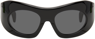 Port Tanger Black Ruh Sunglasses In Black/black