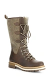 Bos. & Co. Algid Waterproof Boot In Camel Saddle/ Tweed