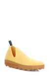 Asportuguesas By Fly London City Sneaker In Yellow Tweed/ Felt