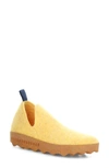 Asportuguesas City Sneaker In Yellow Tweed/ Felt