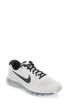 Nike Air Max 2017 Running Shoe In White/ Black/ Pure Platinum