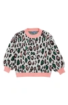 TRULY ME LEOPARD SWEATER