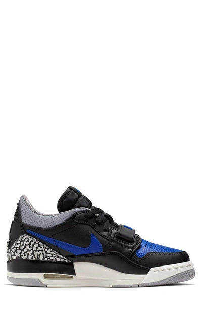 Nike Kids' Air Jordan Legacy 312 Low Trainer In Black/ Royal/ White/ Grey