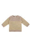 7 A.M. ENFANT LONG SLEEVE CHENILLE RECYCLED POLYESTER TOP