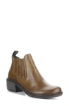 Fly London Moof Leather Boot In Camel