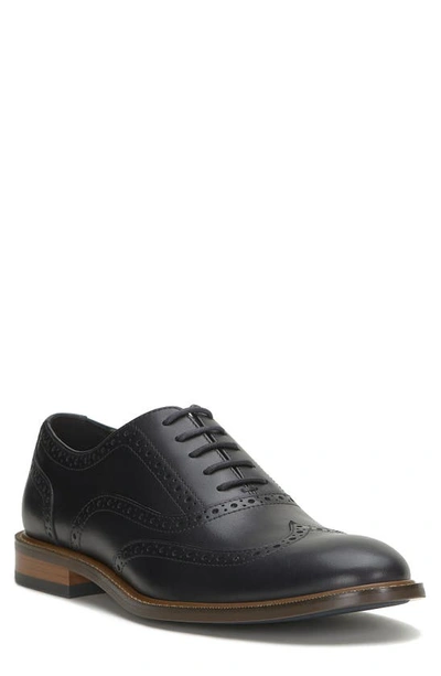 Vince Camuto Men's Lazzarp Wingtip Oxford Dress Shoe In Black