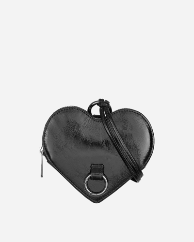 Safsafu Amor Neck Wallet Black In Grey