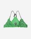 Panties X Anna Evil Butterfly Pattern Sporty Bra Acid In Green