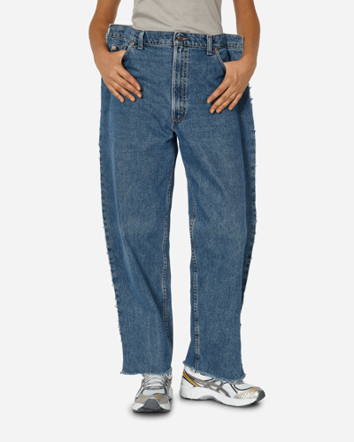Prototypes Outline Denim Trousers In Blue