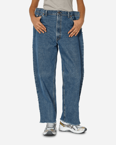 Prototypes Outline Denim Pants In Blue