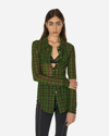 PRISCAVERA TARTAN BUTTON DOWN TOP