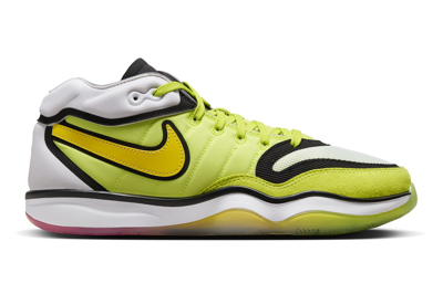 Pre-owned Nike Air Zoom Gt Hustle 2 Talaria In Cyber/vivid Sulfur/white