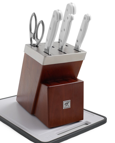 Zwilling J.a. Henckels Pro Le Blanc 7pc Selfsharpening Knife Block Set